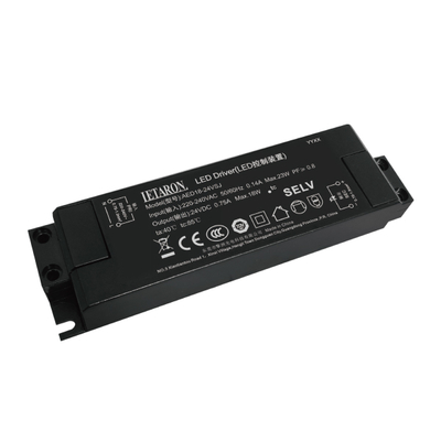 Διοδηγός LED 18W Τροφοδοσία ενέργειας 12V Μετασχηματιστής 220-240V AC προς DC